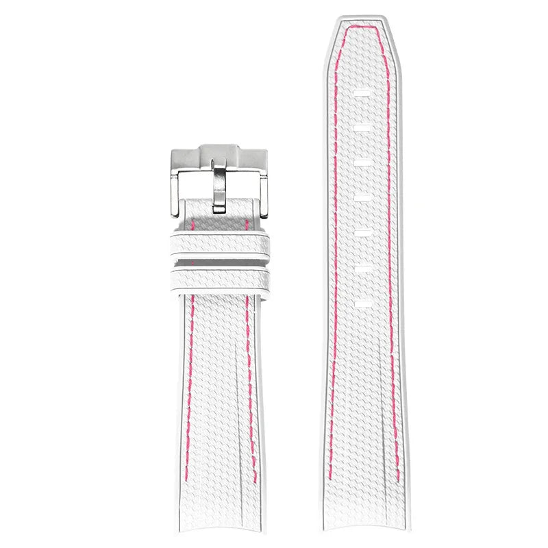 MoonSwatch Diving Strap — 20mm Curved-End Rubber Watch Band for Omega x Swatch — view 19 of watch straps