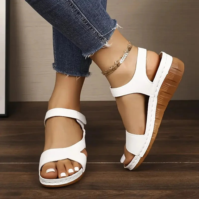 Sandals & Slides — Beach Wedge Heel Sandals, Casual Summer Day-to-Night Heels — view 2 of sandals & slides