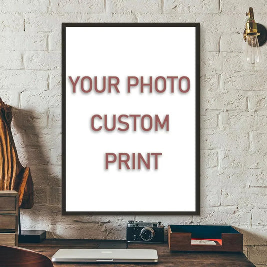 Custom Canvas Painting from Your Photo &mdash; Personalized Figure, Animal, Pet &amp; Family Poster — view 1 of wall art & prints