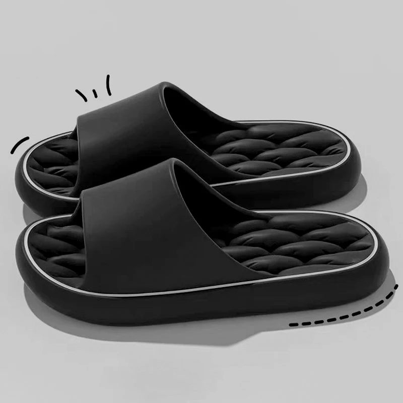 Summer Sandals Men's Indoor Outdoor Slides — Non-Slip Bathroom & Beach Slippers — view 10 of summer sandals