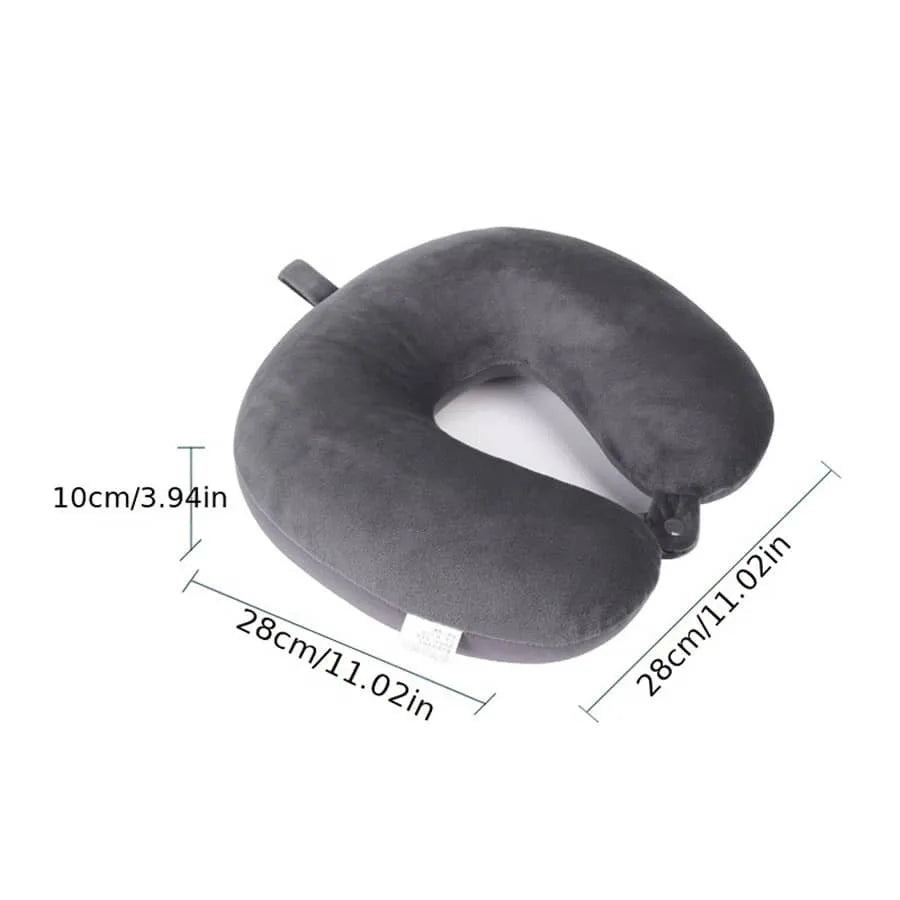 Travel Neck Pillow — Memory-Support Airplane & Car Travel Pillow — view 5 of travel