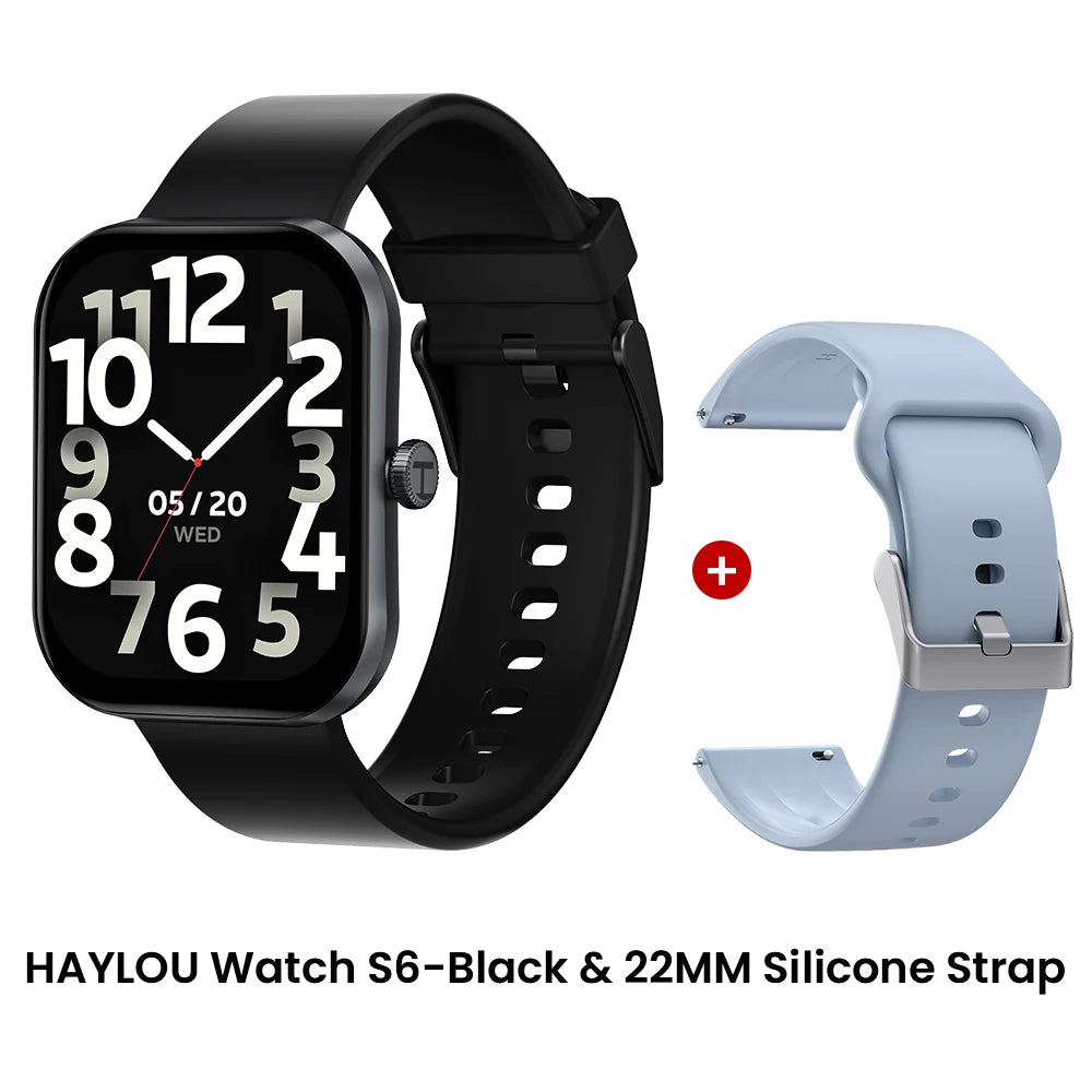 HAYLOU Watch S6 Smart Watch — 2.01in HD Bluetooth Voice Calling IP68 Smartwatch — view 18 of smart watches