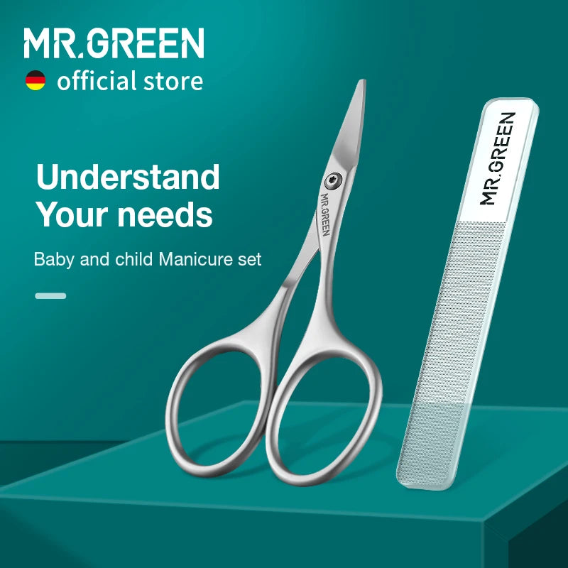 MR.GREEN Baby Safety Nail Scissors – Newborn Nail Care Tool — view 1 of kids' clothing