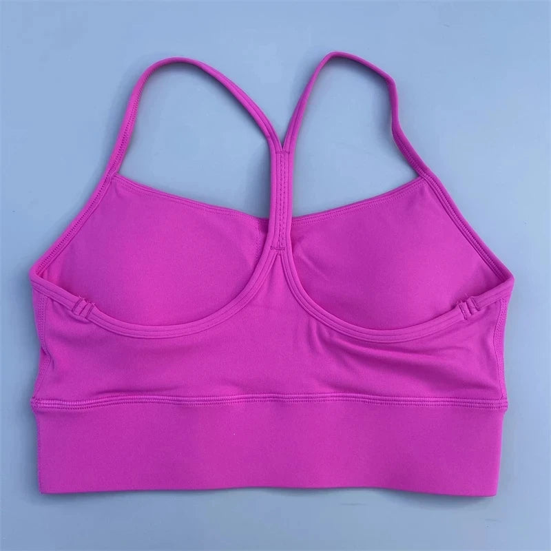 Women&rsquo;s Y-Strap Sports Bra &mdash; High-Support Fitness Gym Yoga Training Bra with Removable Pad — view 6 of sports bras