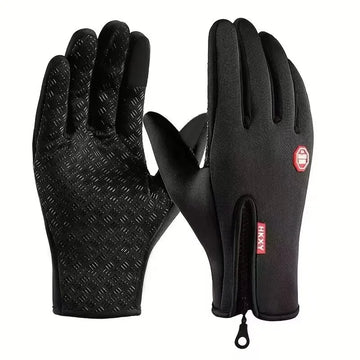 Outdoor Cycling Gloves Winter Warm Anti-Slip — Full-Finger Bike Gloves for Autumn & Cold Weather — view 1 of gloves