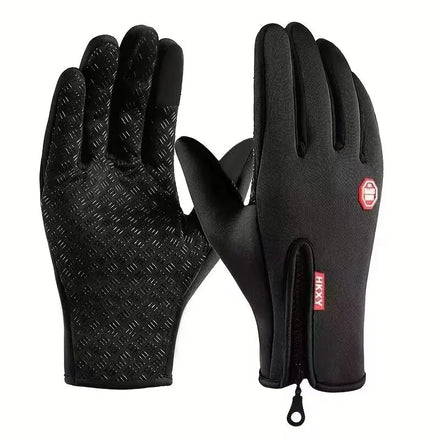 Outdoor Cycling Gloves Winter Warm Anti-Slip — Full-Finger Bike Gloves for Autumn & Cold Weather — view 1 of gloves