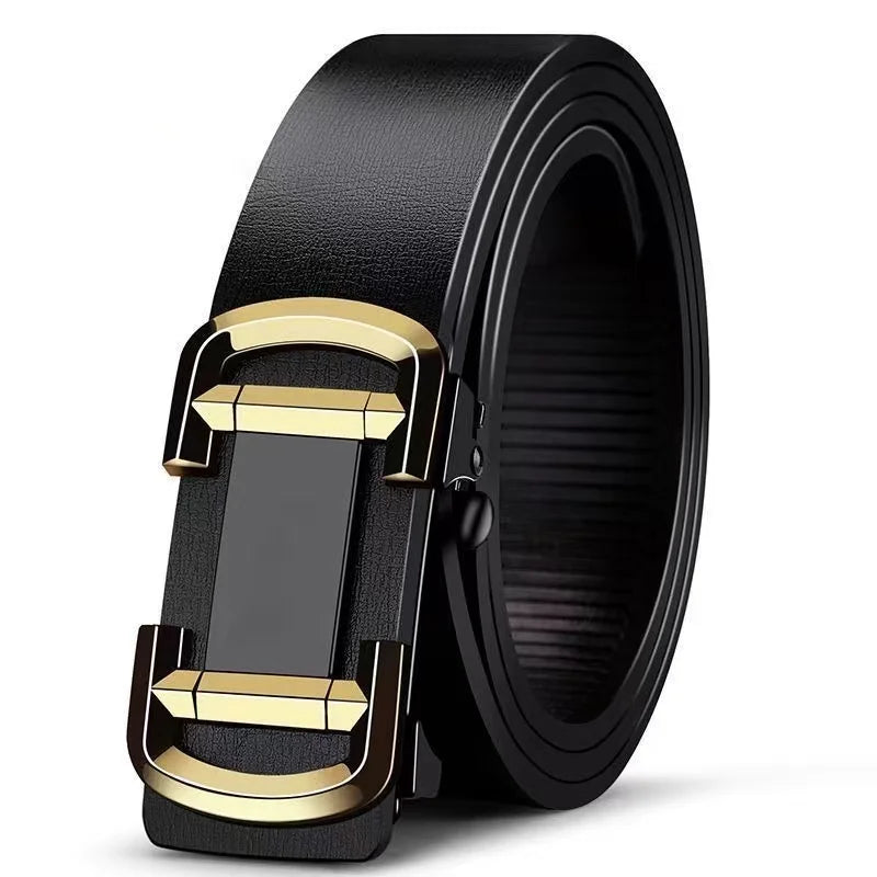 Belts Luxury-inspired Men's Genuine Leather Belt — Automatic Buckle Luxury — view 16 of belts