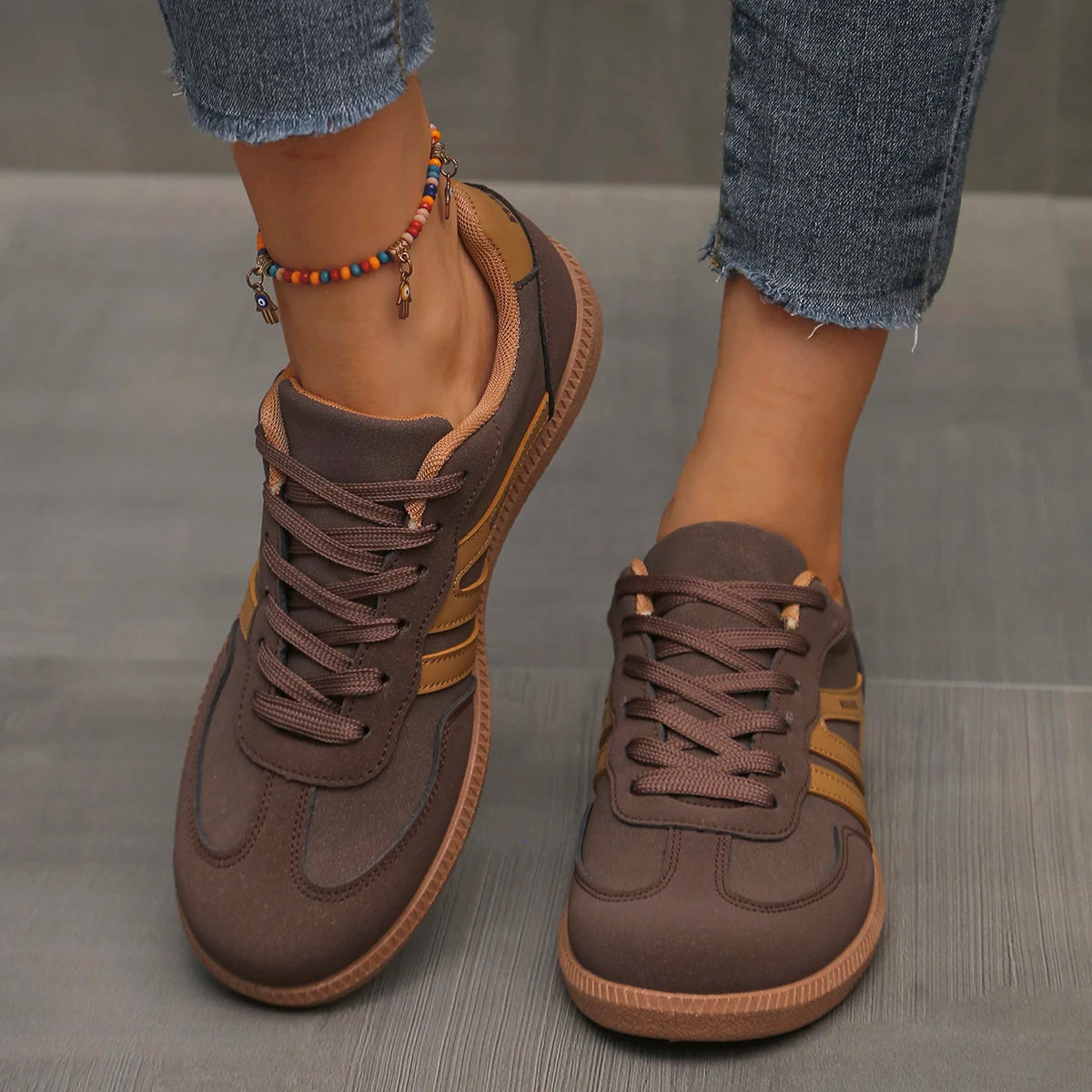 Women's Slip-On Sneakers — Luxury Flat Loafer Style Soft Lightweight Comfort — view 8 of sneakers