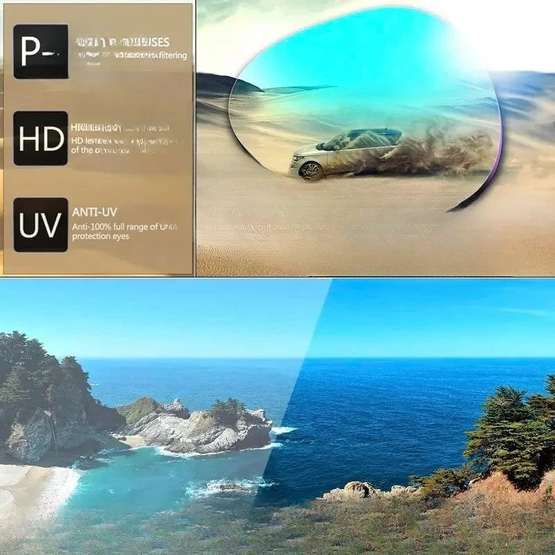 Oversized Polarized Sunglasses, Anti-Glare Driving Shades UV400 — view 2 of sunglasses