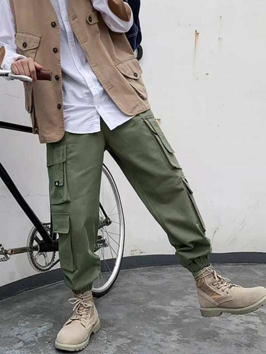 Work pants hiking hiking pants men's casual pants work pants sports pants spring and autumn outdoor men's quick drying pants