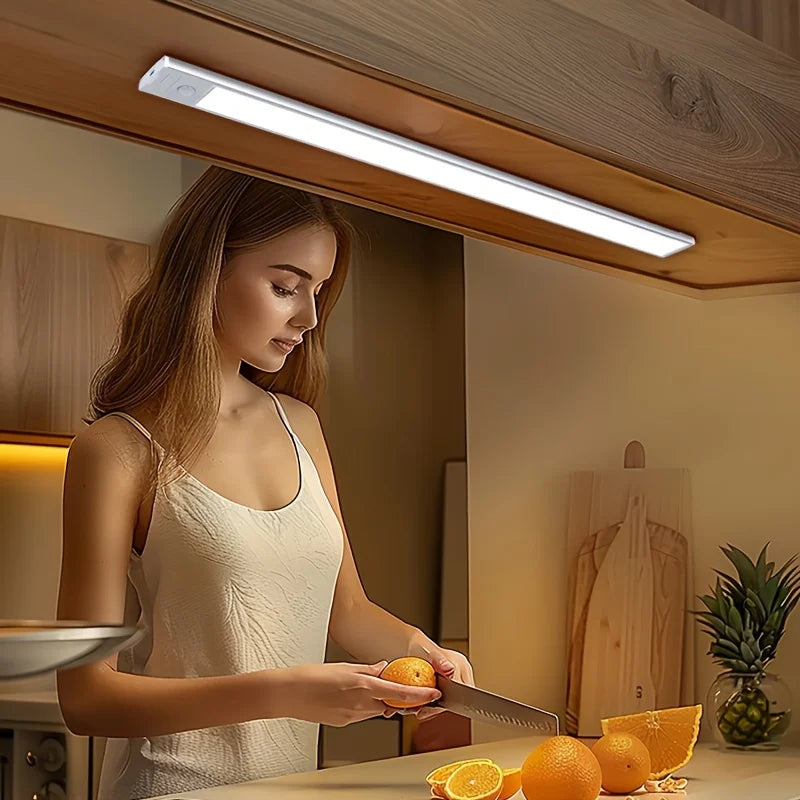 10&ndash;50cm LED Motion Sensor Night Light &mdash; Wireless USB Rechargeable Wall &amp; Under-Cabinet Lamp — view 3 of led &amp; smart lighting