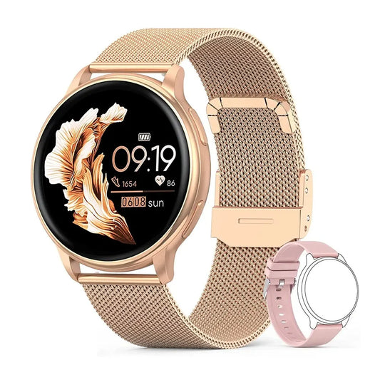 Women's Y22 Smart Watch — Bluetooth Call Custom Dial Fitness Tracker Smartwatch — view 7 of smart watches