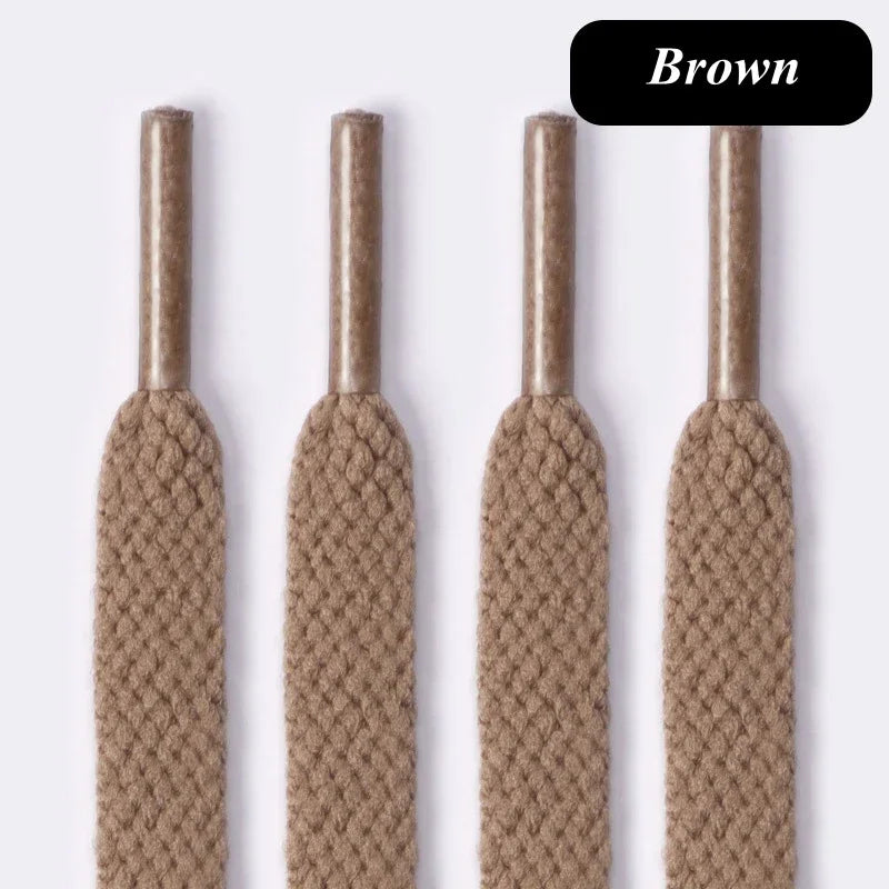 Flat Shoelaces — 36-Color Fabric Sneaker Laces (1 Pair) — view 12 of shoe accessories