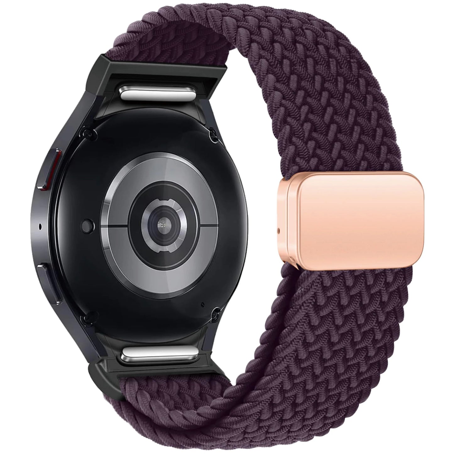 No-Gaps Braided Band for Samsung Galaxy Watch — 40/44/45/46/47mm Nylon Strap