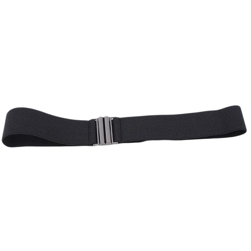 Belts Designer Wide Elastic Women's Cinch Belt — Down-Coat Waist Belt — view 3 of belts