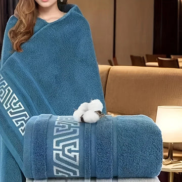 Bath Towels Extra Large Sheet — Quick-Dry Plush Softness for Adults, Spa, Gym — Elegant Bathroom — view 1 of bath & towels