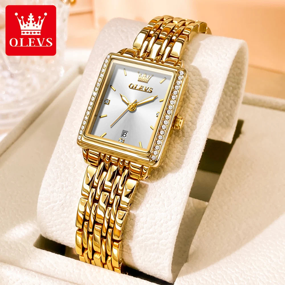 OLEVS 9995 Women's Luxury Watch — Fashion Elegant Quartz Wristwatch — view 8 of watches