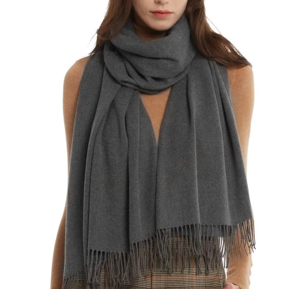 Pashmina Shawl Wrap Evening — Travel & Wedding Blanket Scarf, Drape-Anywhere Statement — view 7 of scarves & wraps