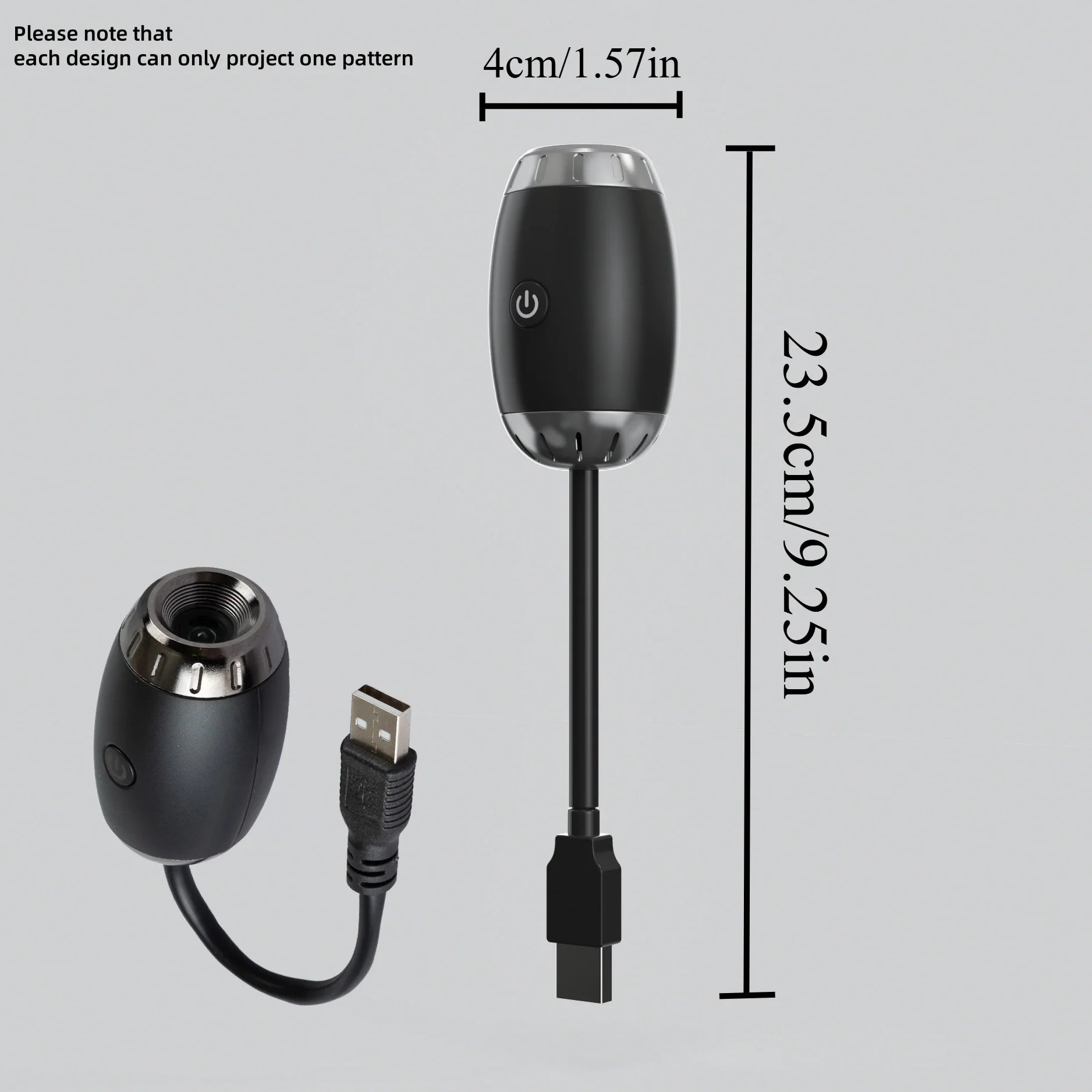USB Ceiling Galaxy Projector &mdash; Mini Starry Sky Atmosphere Light for Car, Home &amp; Bedroom — view 2 of led &amp; smart lighting