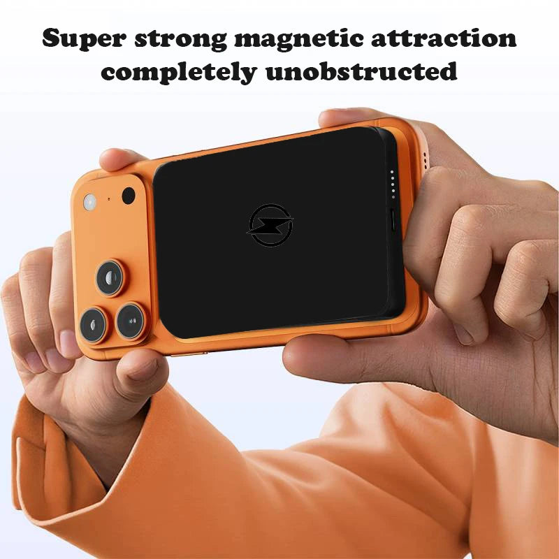 Magnetic 10000mAh 15W PD MagSafe Wireless Power Bank for iPhone 14-17 — view 5 of power banks