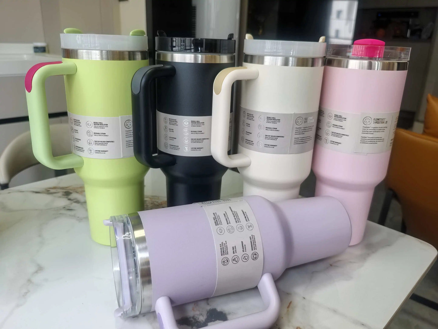 40oz Vacuum Insulated Mug – Double-Walled Stainless Steel Thermos Car Water Bottle (Hot/Cold) — view 5 of electronics & gadgets
