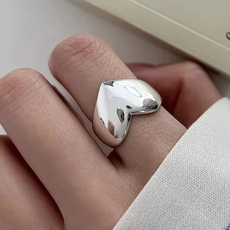 VENTFILLE Women's 925 Sterling Silver Flower Ring — Hollow Retro Fine Jewelry Gift — view 17 of jewelry