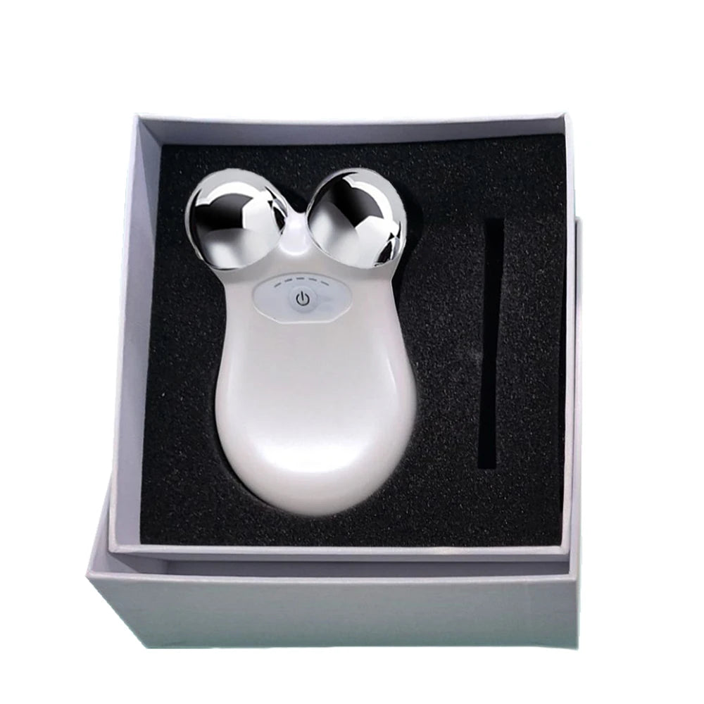 Microcurrent EMS Facial Massager Roller – Anti-Wrinkle Face Lifting & Skin Tightening Tool — view 7 of beauty & personal care