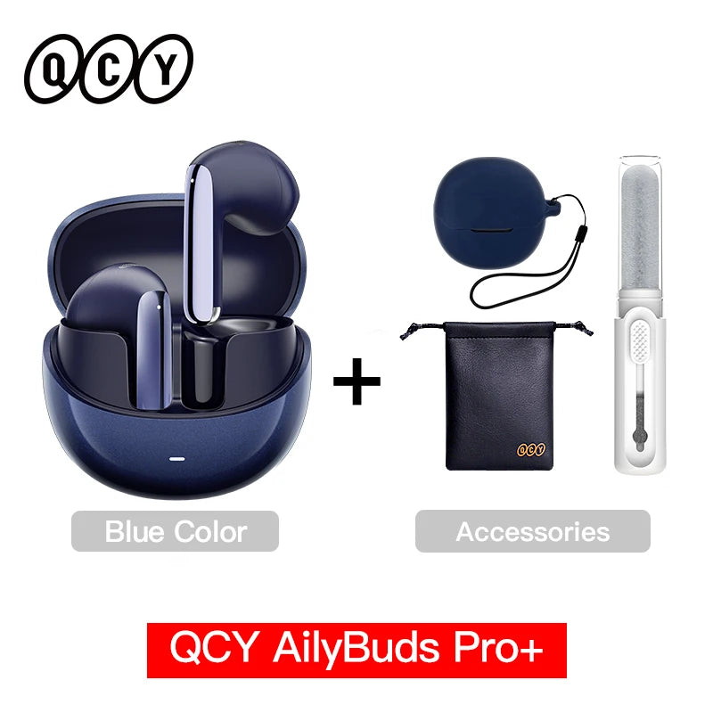 QCY HT10 AilyBuds Pro+ ANC Wireless Earbuds — Hi-Res LDAC Bluetooth 5.4 In-Ear Headphones