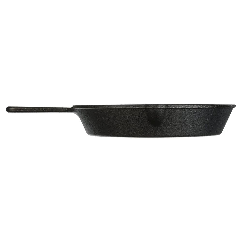 Cast Iron Skillet 10.5" Pre-Seasoned Heavy-Duty Frying Pan with Pour Spouts Oven-Safe Campfire-Ready — view 3 of cookware