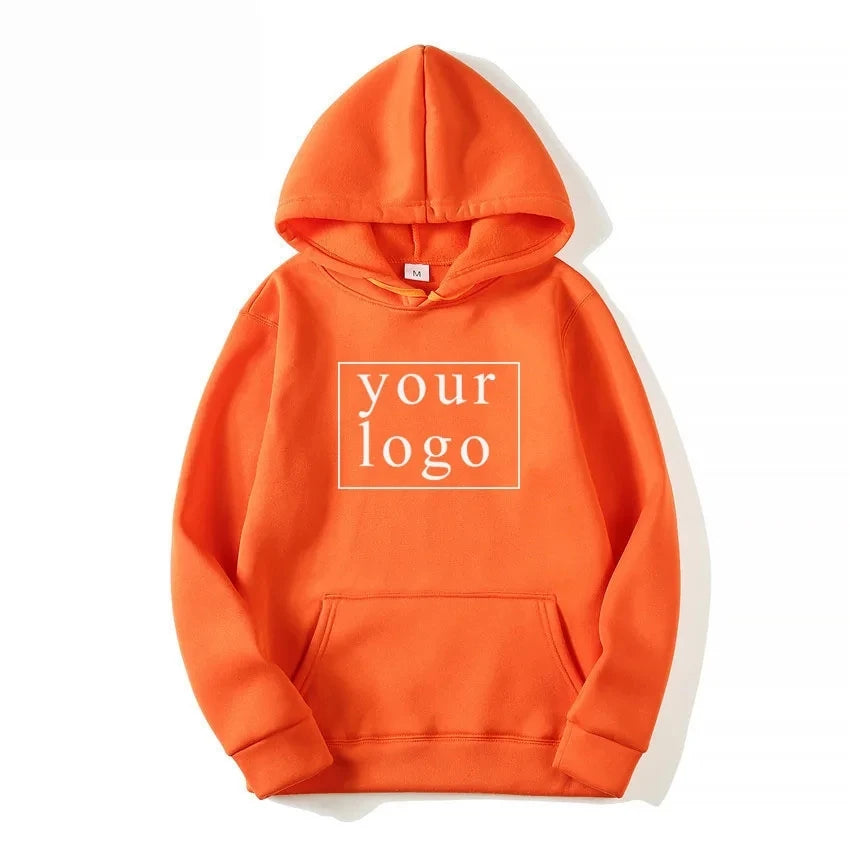 Your Own Design Brand Logo/Picture Personalized Custom Anywhere Men Women DIY Hoodies Sweatshirt Casual Hoody  Fashion New