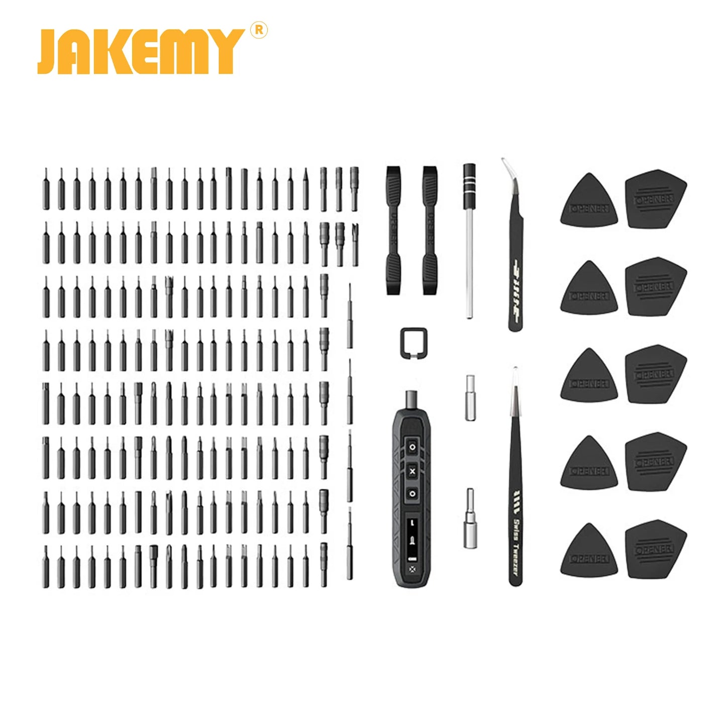 180-in-1 Precision Electric Screwdriver Set – Magnetic Bits Repair Kit for Phone, Laptop & Glasses — view 6 of electronics & gadgets