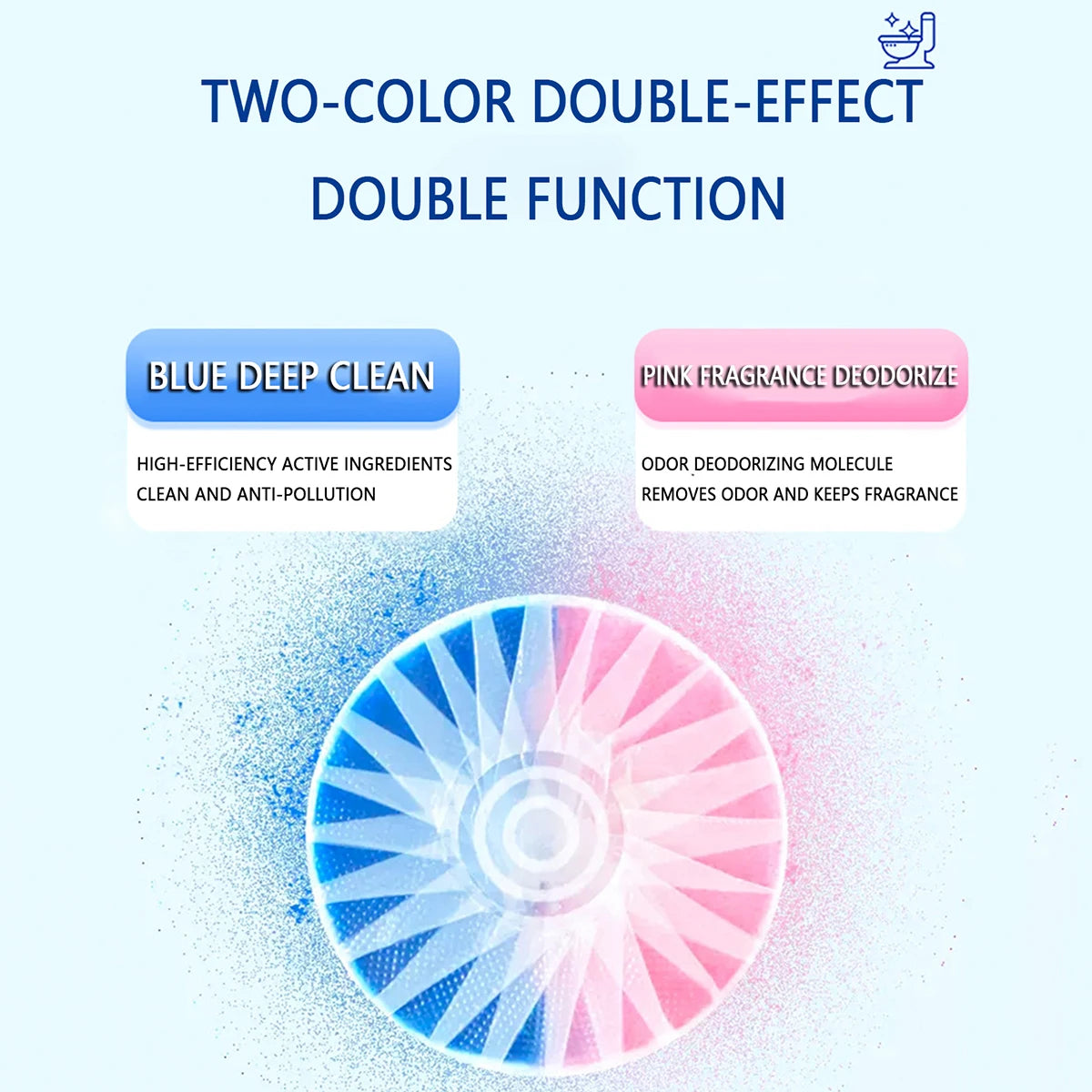 Automatic Toilet Bowl Cleaner Tablets - Continuous Release Technology, Long-Lasting Freshness — view 2 of home & kitchen