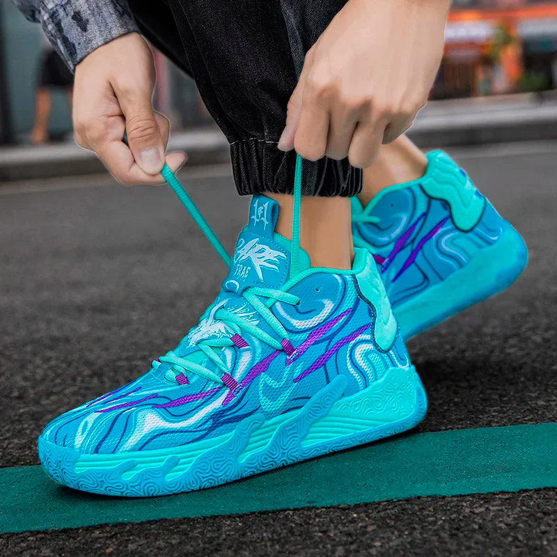 Men's Basketball Sneakers — Breathable Comfortable Training Court Sport Shoes — view 5 of sneakers