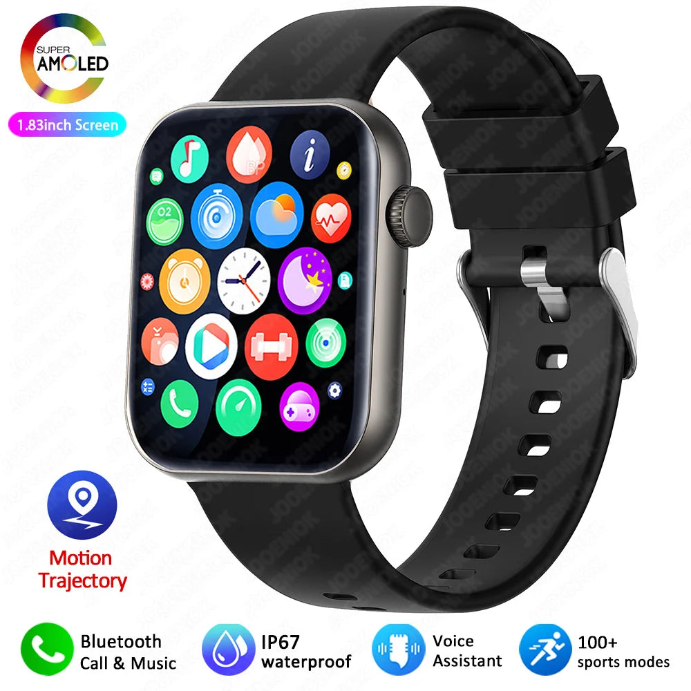 2025 Men's Sports Smart Watch — 1.9in IP68 Waterproof Heart Rate AI Voice Smartwatch — view 8 of smart watches