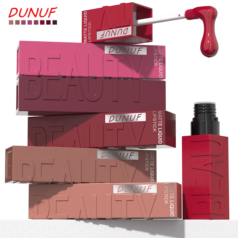 Matte Liquid Lipstick Set — Waterproof Long-Wear Non-Transfer Lip Color — view 2 of makeup