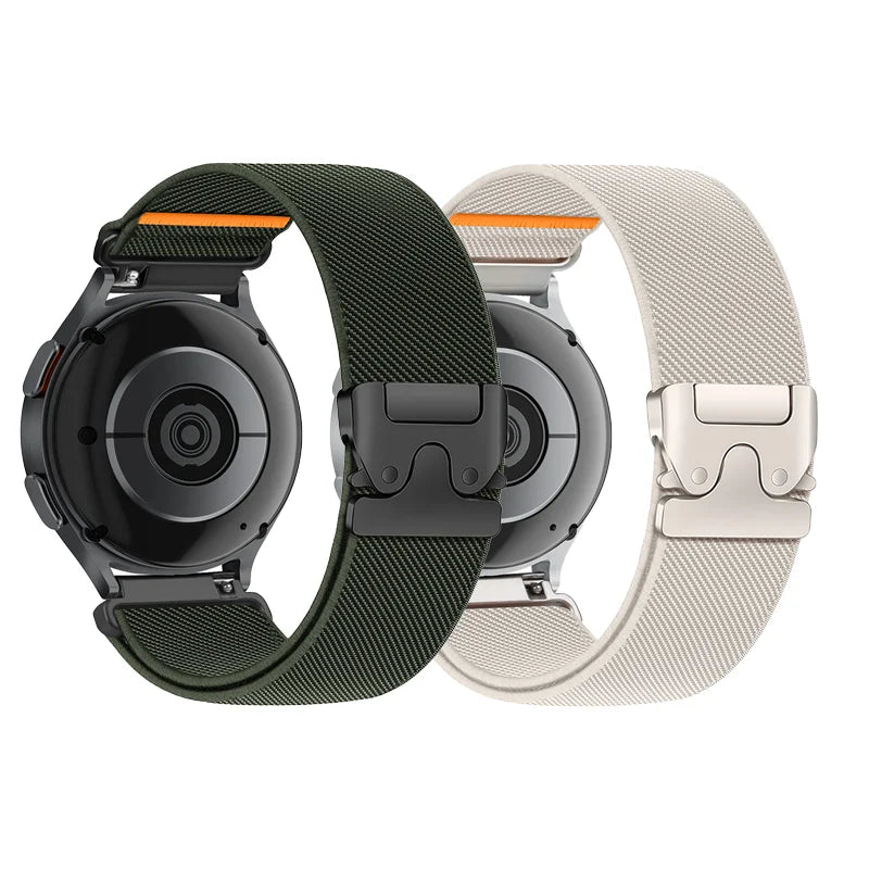 Universal Quick-Release Nylon Watch Straps — 18/20/22mm Soft Sport Band