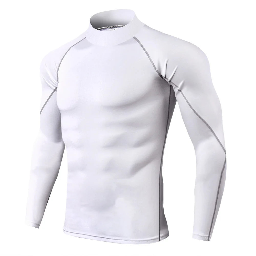 Men&rsquo;s Compression Long-Sleeve Top &mdash; Quick-Dry Bodybuilding Running &amp; Gym Shirt — view 7 of sports & fitness
