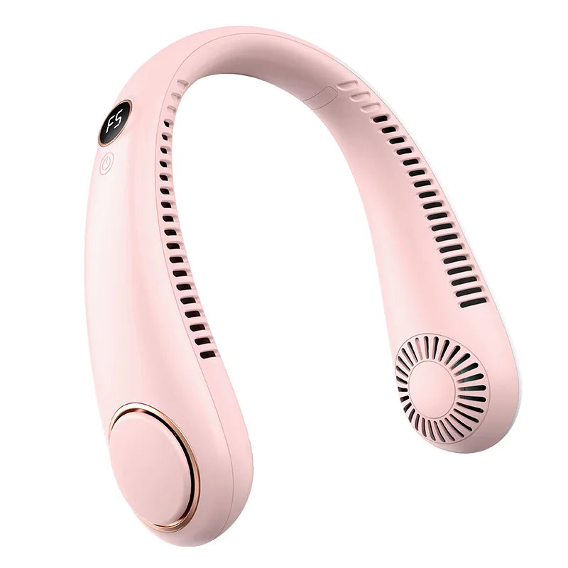 Mini Bladeless Neck Fan, 5 Speeds, USB Rechargeable Sport Fan — view 9 of personal fans