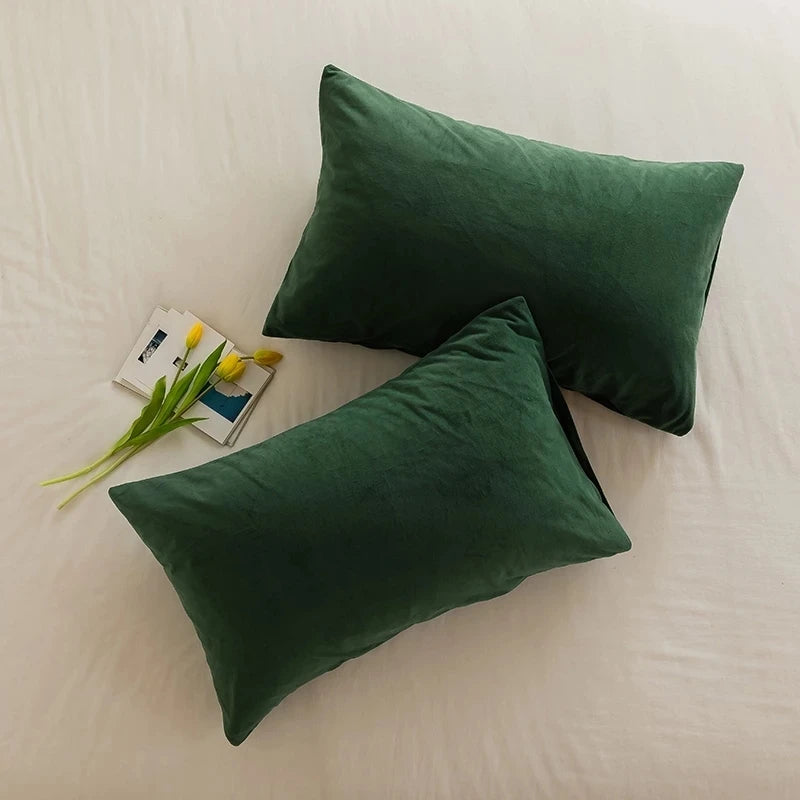Velvet Plaid Cushion Cover &mdash; 30&times;50 cm Nordic Decorative Pillowcase for Sofa &amp; Bed — view 1 of cushion covers & pillow cases