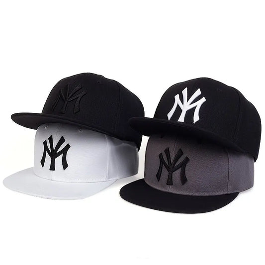 Hip-Hop Baseball Cap Letter Embroidery — Streetwear Trucker Casual Sunscreen Adjustable Hat — view 1 of hats & caps