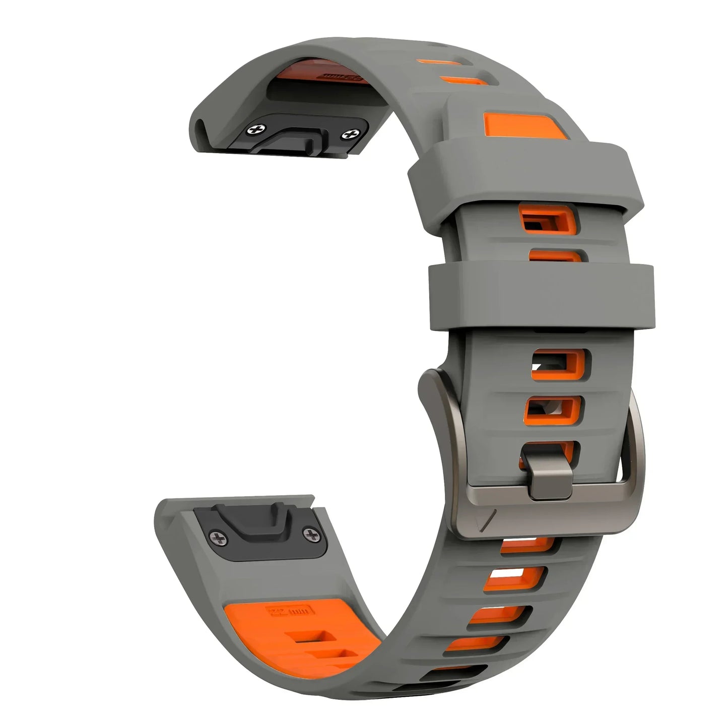 QuickFit Watch Band for Garmin Fenix 8/7/6/5/Epix Pro — 22/26mm Silicone Sport Strap