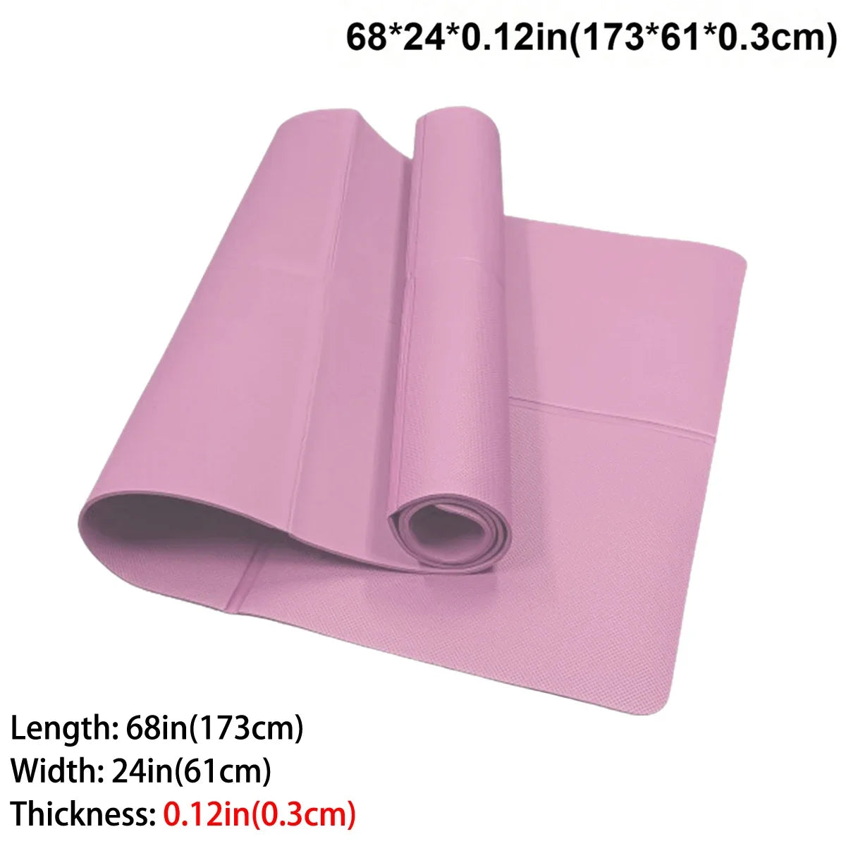 Foldable Yoga Mat Eco Friendly EVA Folding Travel Fitness Exercise Mat 3mm/4mm/6mm Thicknesses for Yoga Pilates & Floor Workouts — view 11 of product