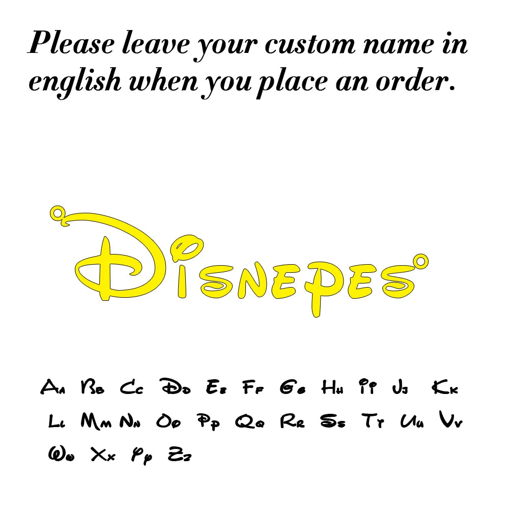 Custom Name Necklace for Women Personalized Cursive Letter Pendant Stainless Steel Jewelry