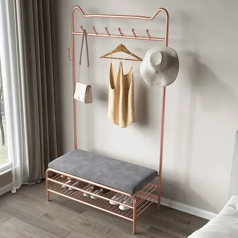 Innovative Hanging Clothes Rack & Door Storage Solution – Space-Saving Shoe & Cap Organizer