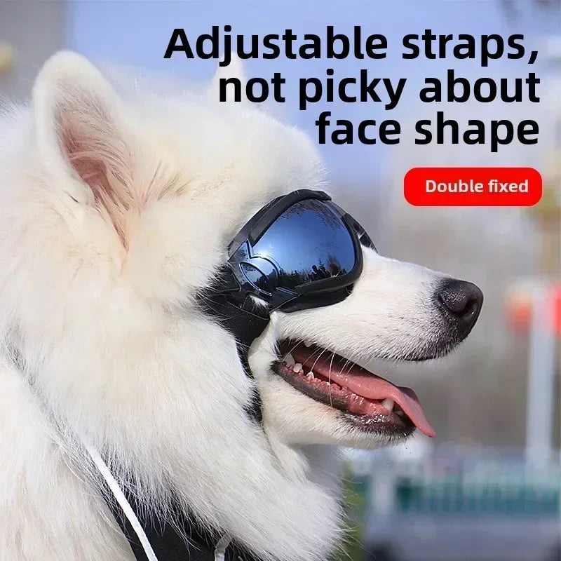 Dog Goggles — Adjustable Anti-UV Windproof Pet Sunglasses — view 4 of pet supplies