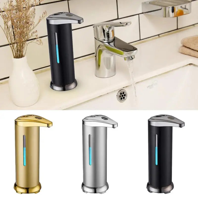 Automatic Inductive Soap Dispenser Smart Infrared Hand Washing Soap Dispenser Stainless Steel Liquid Soap Dispenser Pump