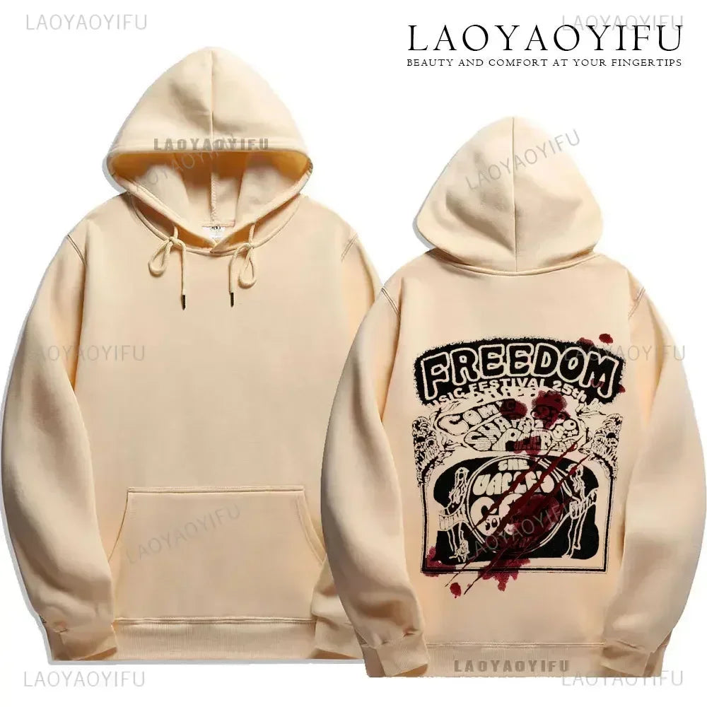 2024 New Style Cry of Fear Hoodies Double Sided Men's Women's Sweatshirt Unisex Long-sleeved Hoodie Size XS-3XL