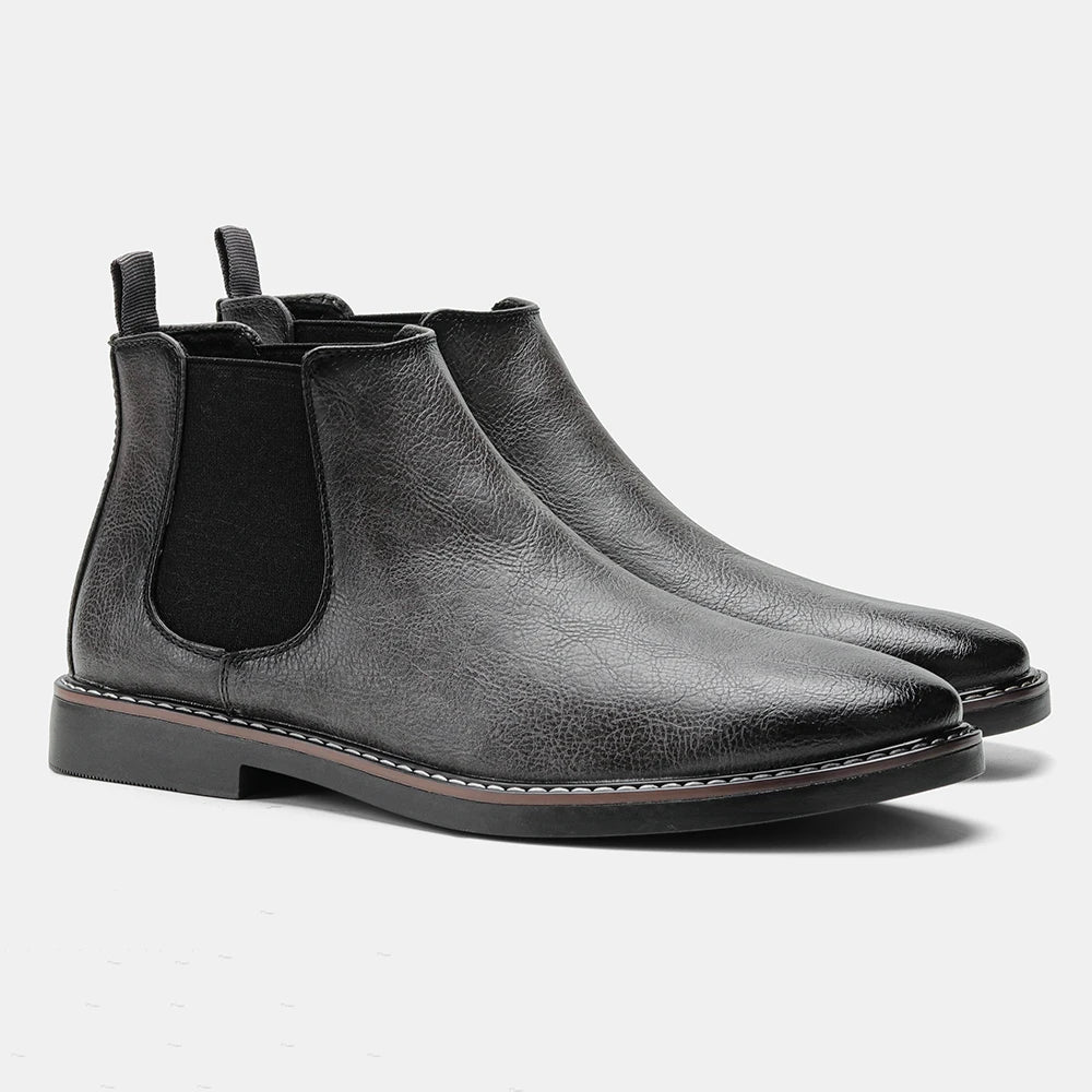 Men's Chelsea Boots — Retro Brand Comfortable Fashion Boots (Sizes 40–46) — view 10 of boots