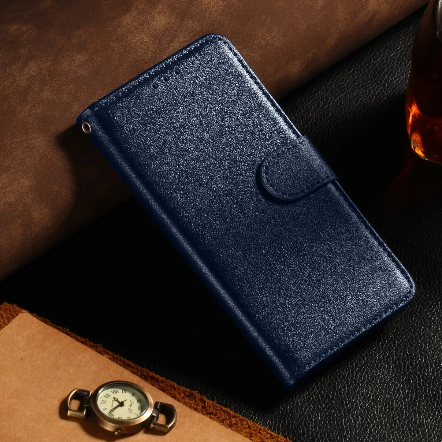 for Samsung Galaxy A-Series Leather Wallet Flip Case — A12 to A54 — view 8 of phone cases