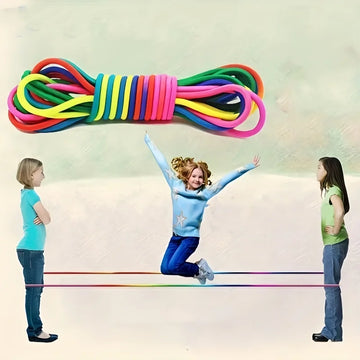 Jump Rope — 5-10M Long Elastic Group Skipping Rope, Endurance Training — view 1 of sports & fitness